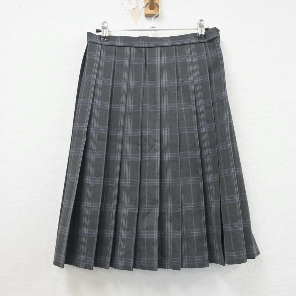 【中古】神奈川県 矢向中学校 女子制服 4点（ブレザー・スカート・スカート）sf020797