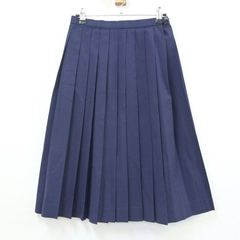 【中古】佐賀県 唐津第一中学校 女子制服 2点（セーラー服・スカート）sf020811