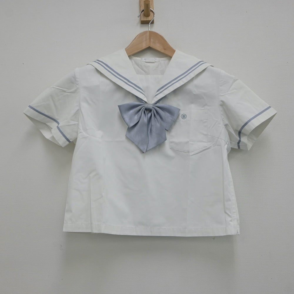 【中古】愛知県 名古屋女子大学中学校・高等学校 女子制服 3点（セーラー服・スカート）sf020819