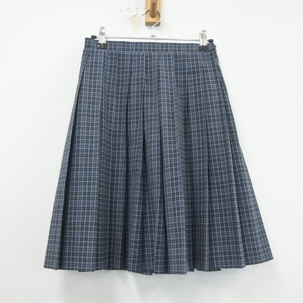 【中古】東京都 大島中学校 女子制服 4点（ブレザー・スカート）sf020832