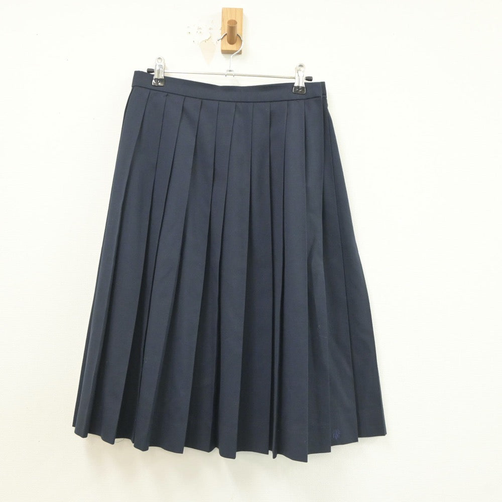 【中古】岐阜県 岐阜商業高等学校 女子制服 3点（シャツ・シャツ・スカート）sf020835