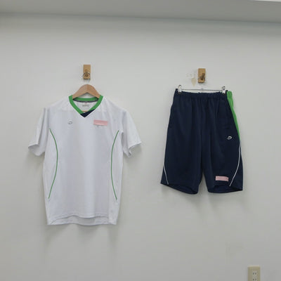 【中古】岐阜県 岐阜商業高等学校 女子制服 2点（体操服 上・体操服 下）sf020838