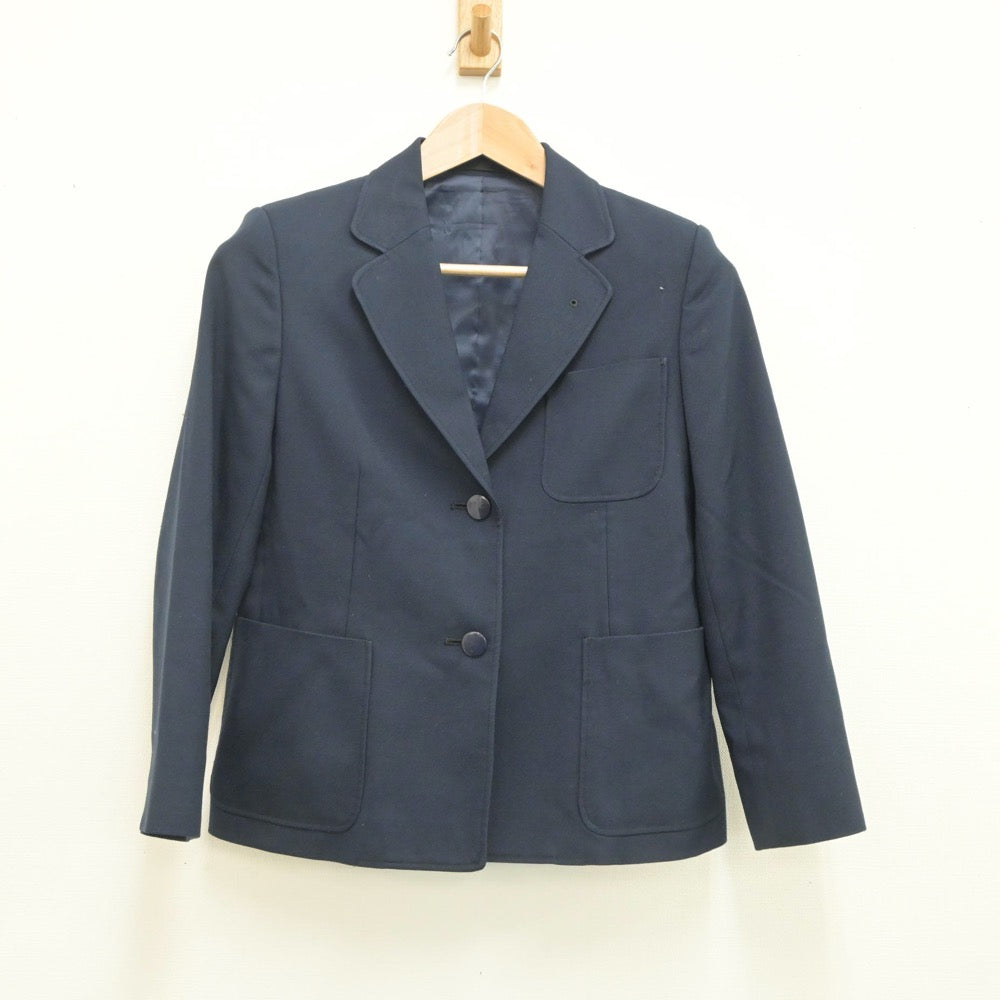 【中古】神奈川県 岩瀬中学校 女子制服 2点（ブレザー・スカート）sf020839