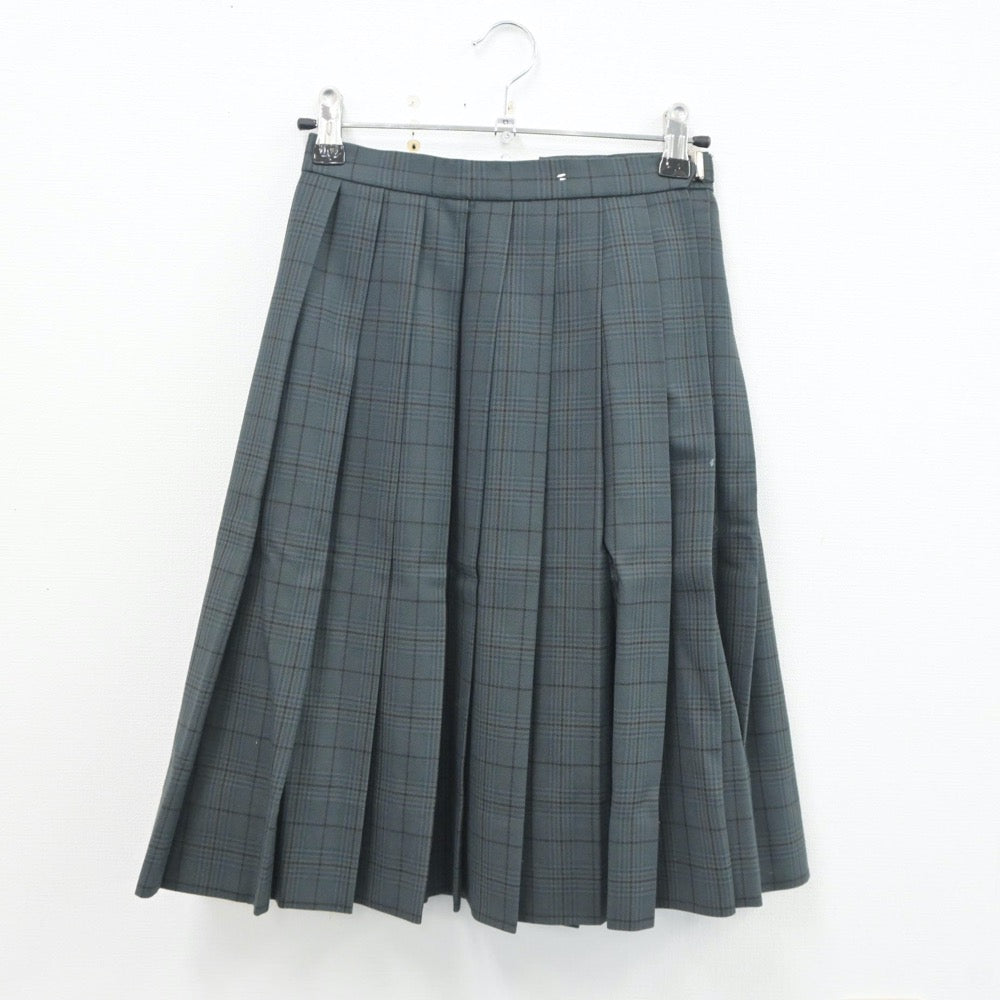 【中古】大阪府 藤井寺市立第三中学校 女子制服 4点（ブレザー・ニットベスト・スカート・スカート）sf020842