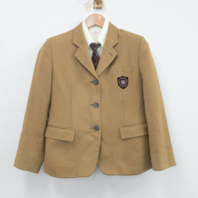 【中古】愛媛県 宇和島南中等教育学校 女子制服 4点（ブレザー・シャツ・スカート）sf020853