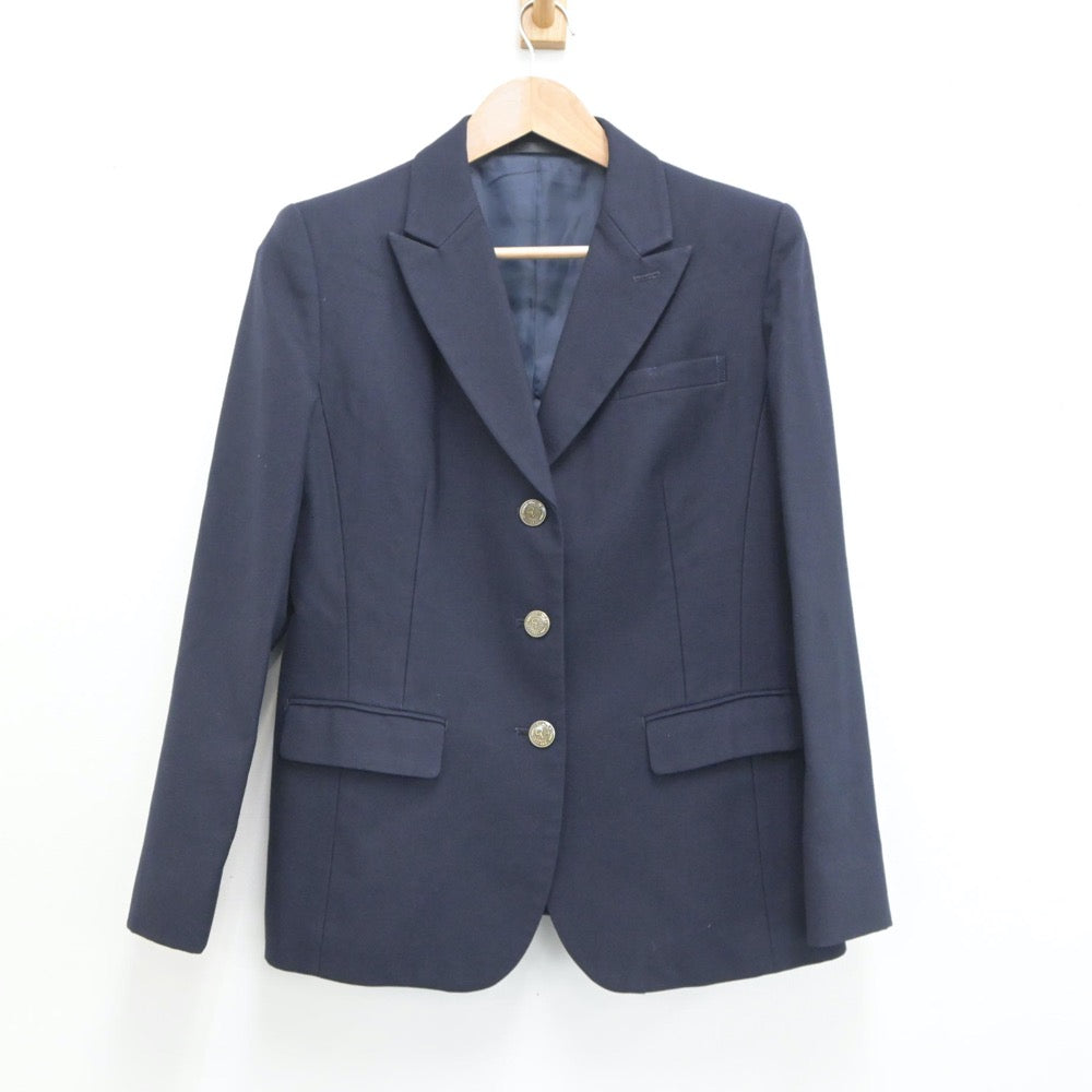 【中古】東京都 大妻中野中学校高等学校 女子制服 4点（ブレザー・スカート）sf020861