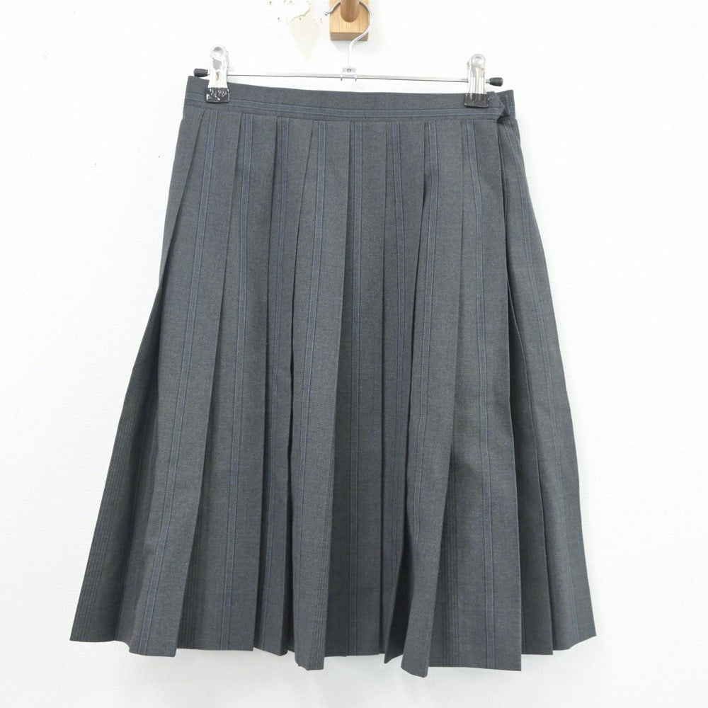 【中古】東京都 大妻中野中学校高等学校 女子制服 2点（シャツ・スカート）sf020862