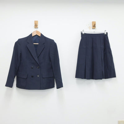 【中古】神奈川県 大鳥中学校 女子制服 2点（ブレザー・スカート）sf020873