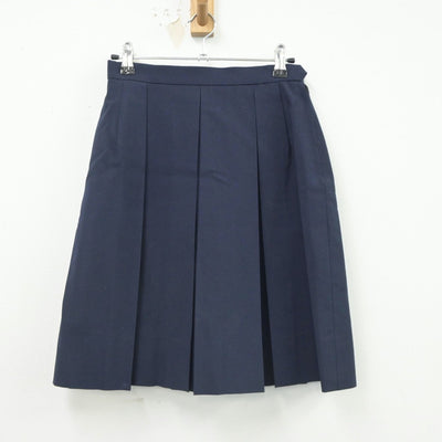 【中古】神奈川県 大鳥中学校 女子制服 3点（ベスト・スカート・スカート）sf020874