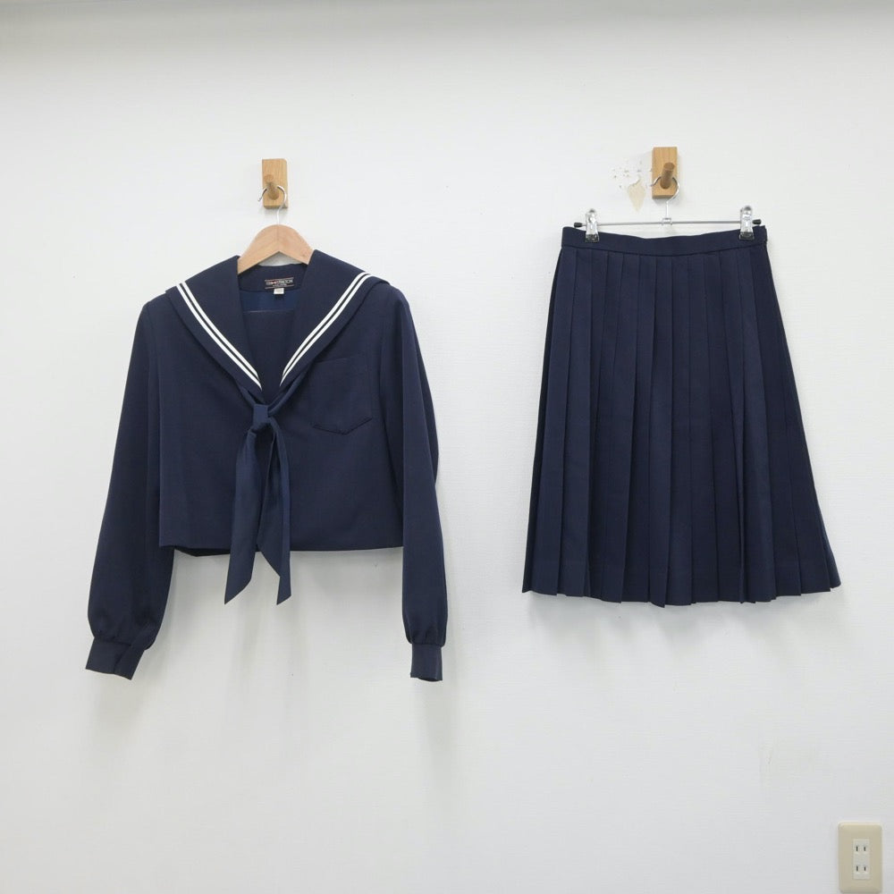 中古制服】愛知県 西尾市立西尾中学校 女子制服 2点（セーラー服・スカート）sf020886【リサイクル学生服】 | 中古制服通販パレイド