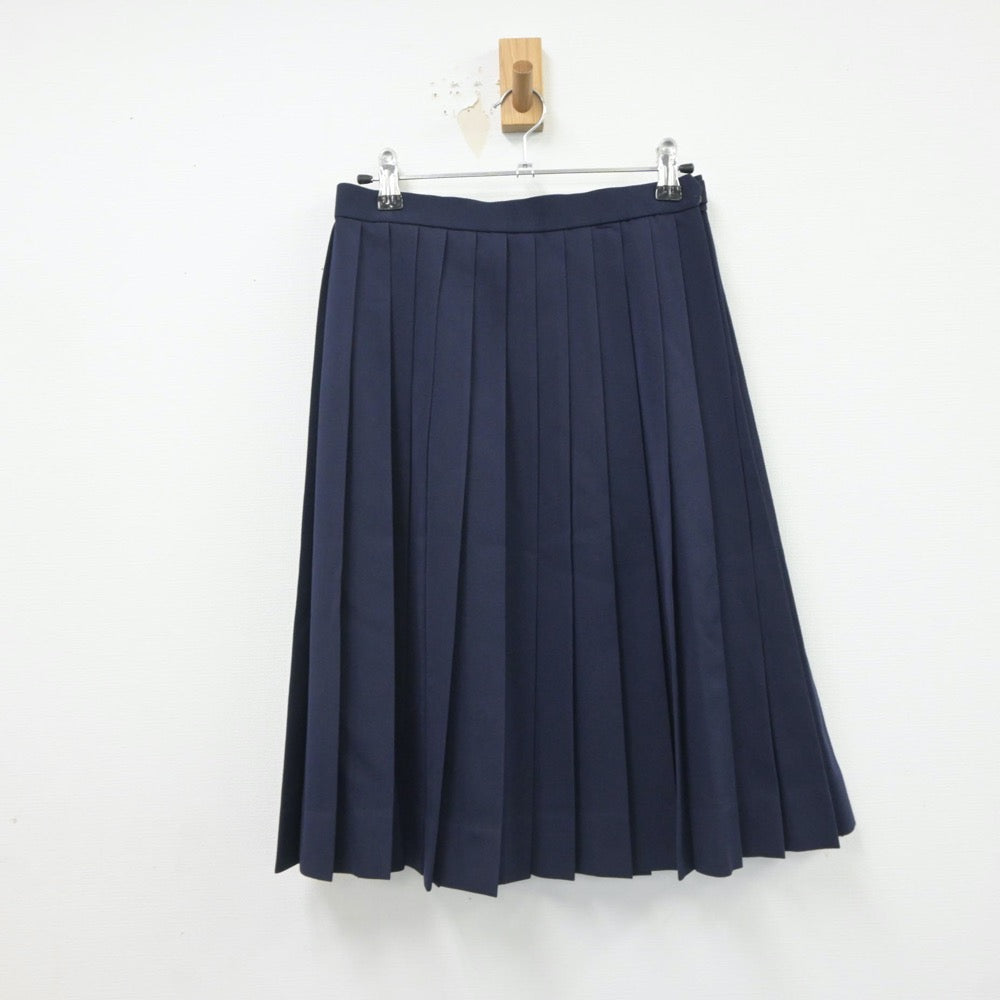 【中古】愛知県 西尾市立西尾中学校 女子制服 2点（セーラー服・スカート）sf020886