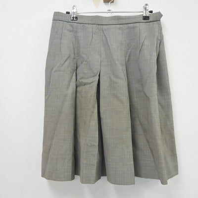 【中古】神奈川県 横浜市立六ツ川中学校 女子制服 2点（ベスト・スカート）sf020889