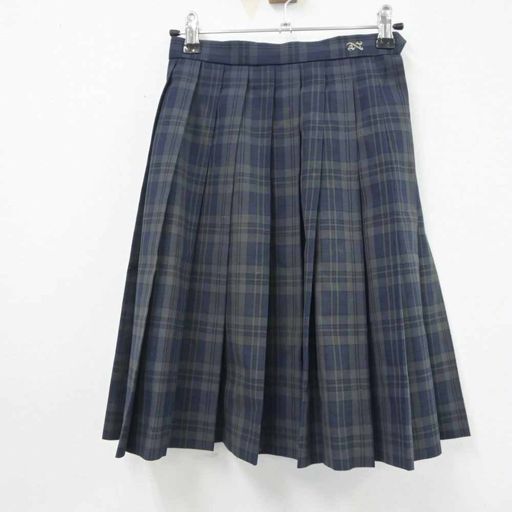 【中古】京都府 京都府立西乙訓高等学校 女子制服 3点（ベスト・スカート）sf020893