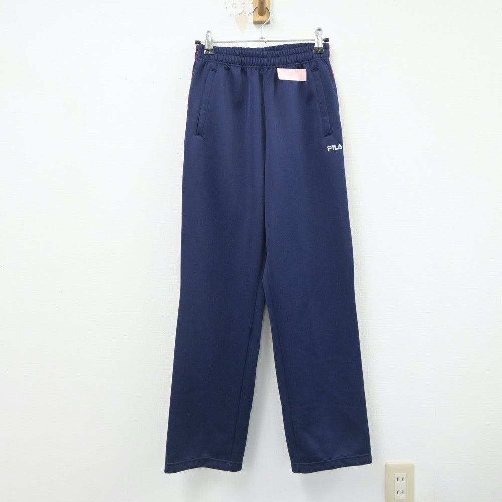 【中古】福島県 福島県立平商業高等学校 女子制服 2点（ジャージ 上・ジャージ 下）sf020895