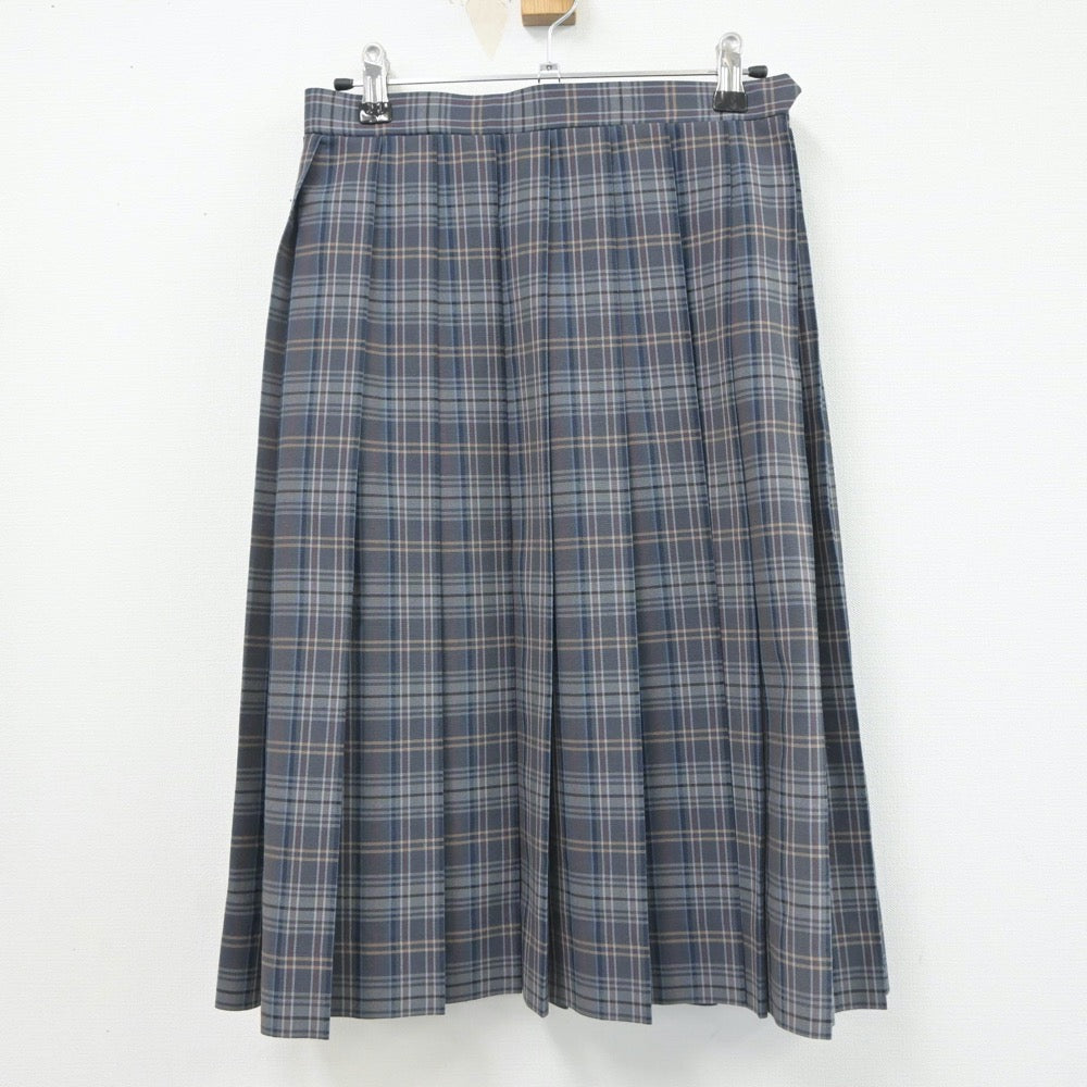 【中古】千葉県 東金市立東金北中学校 女子制服 3点（ベスト・スカート）sf020922