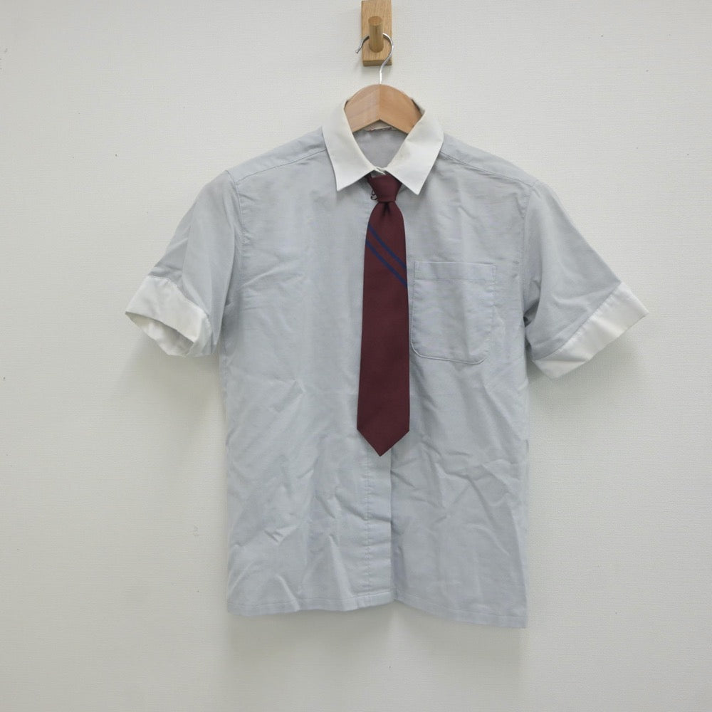 【中古】大阪府 履正社高等学校 女子制服 4点（シャツ・スカート）sf020932