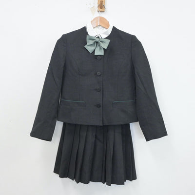 【中古】神奈川県 鎌倉女子大高等部 女子制服 5点（ブレザー・ベスト・シャツ・スカート）sf020956