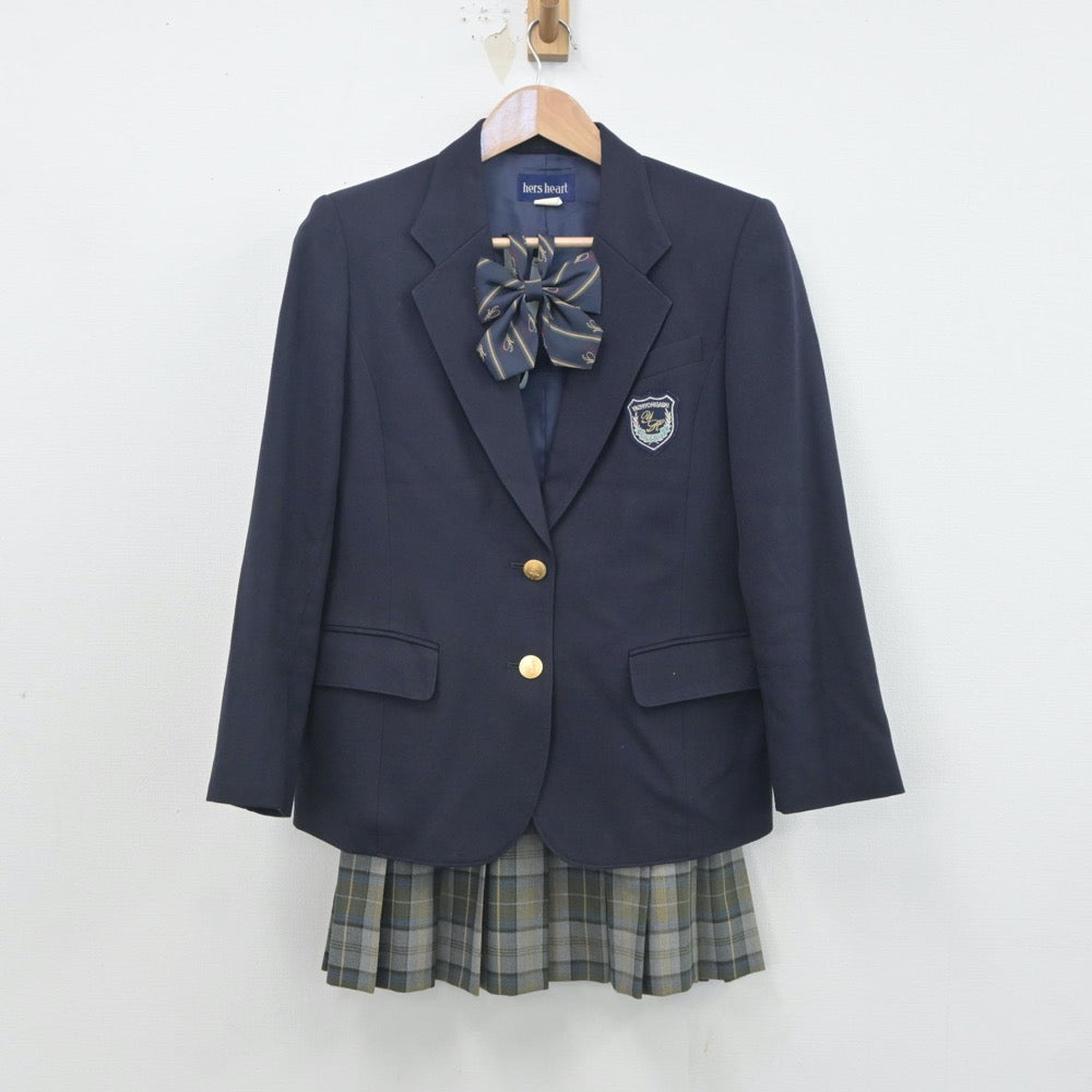 【中古】千葉県 八千代東高等学校 女子制服 5点（ブレザー・スカート）sf020964