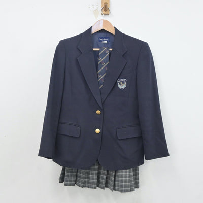 【中古】千葉県 八千代東高等学校 女子制服 5点（ブレザー・スカート）sf020964