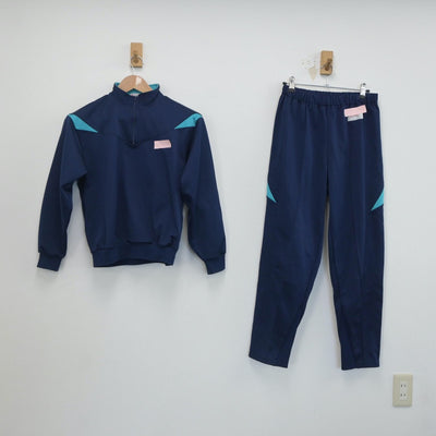 【中古】岐阜県 穂積中学校 男子制服 2点（ジャージ 上・ジャージ 下）sf020966