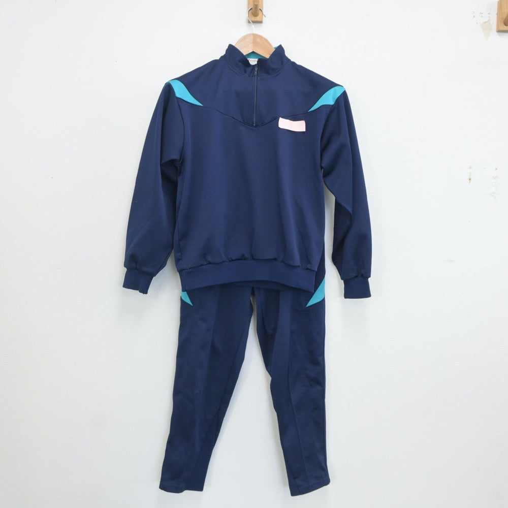 【中古】岐阜県 穂積中学校 男子制服 4点（ジャージ 上・体操服 上・ジャージ 下・体操服 下）sf020967