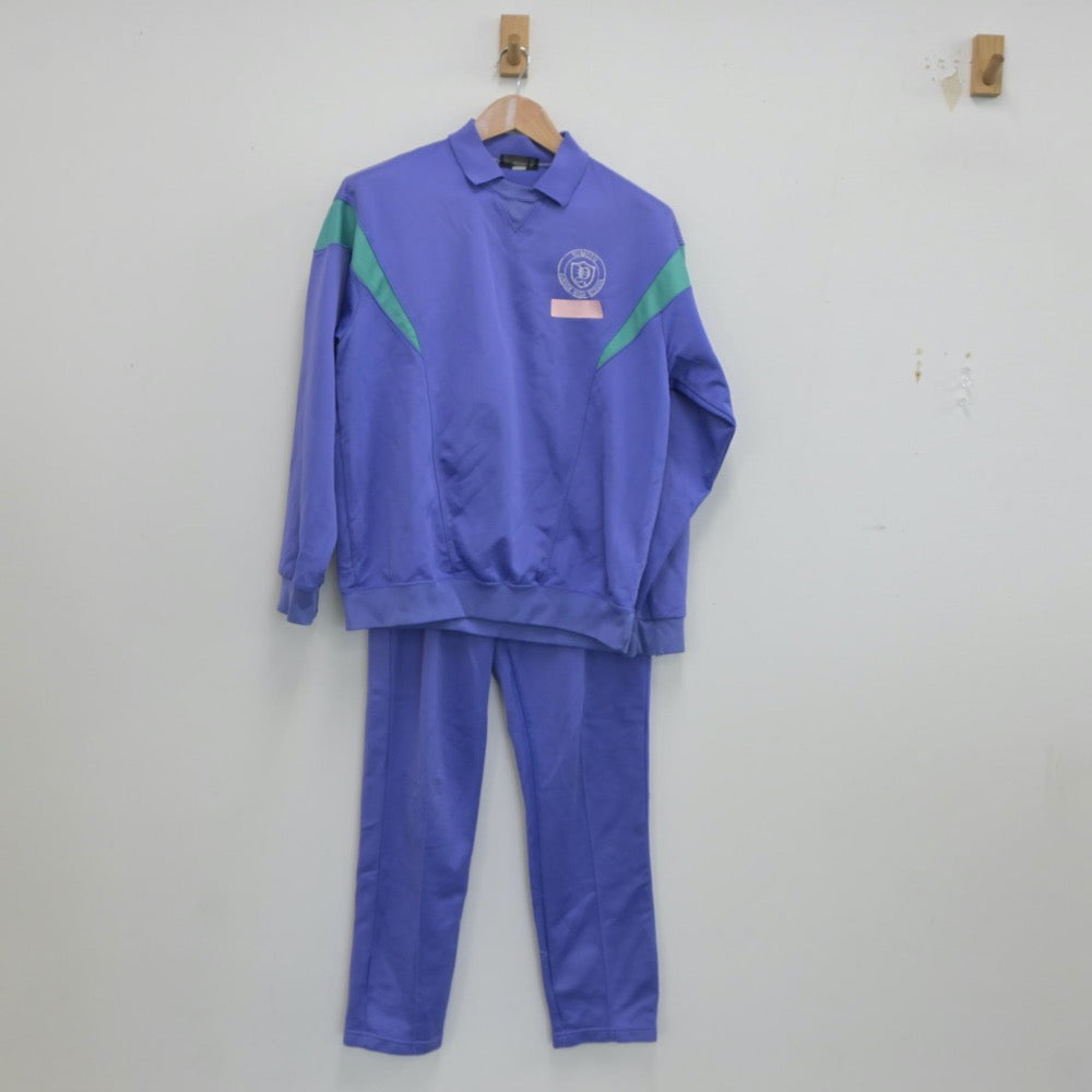 【中古】岩手県 湯本中学校 女子制服 2点（ジャージ 上・ジャージ 下）sf020976