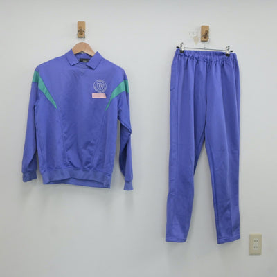 【中古】岩手県 湯本中学校 女子制服 2点（ジャージ 上・ジャージ 下）sf020977