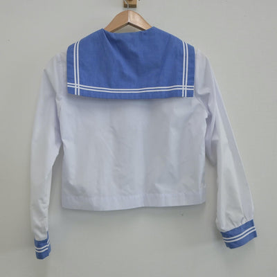 【中古】岩手県 湯本中学校 女子制服 2点（セーラー服）sf020982