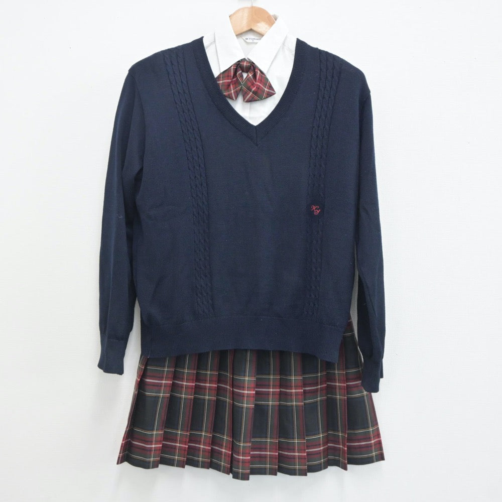 中古制服】千葉県 木更津総合高等学校 女子制服 5点（ブレザー・シャツ・ニット・スカート）sf020985【リサイクル学生服】 | 中古制服通販パレイド