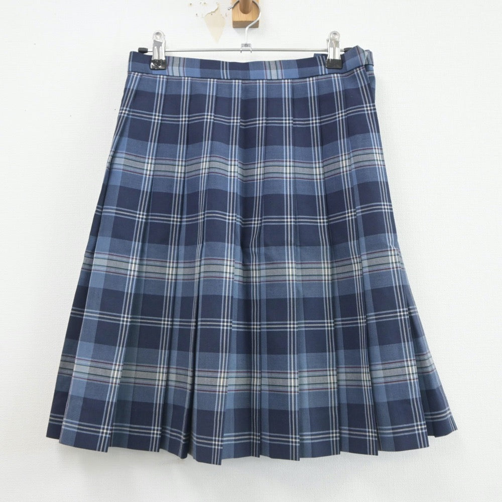 【中古】千葉県 木更津総合高等学校 女子制服 2点（ニットベスト・スカート）sf020986