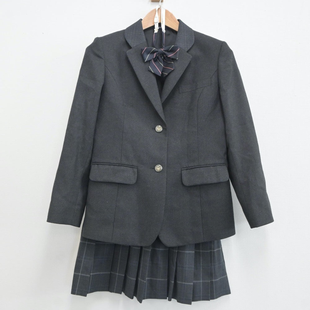 【中古】東京都 総合芸術高等学校 女子制服 3点（ブレザー・スカート）sf020989