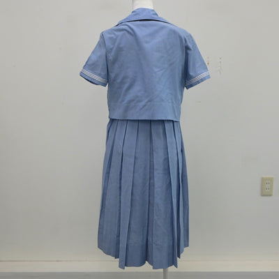 【中古】熊本県 ルーテル学院高等学校 女子制服 3点（セーラー服・ジャンパースカート）sf021003