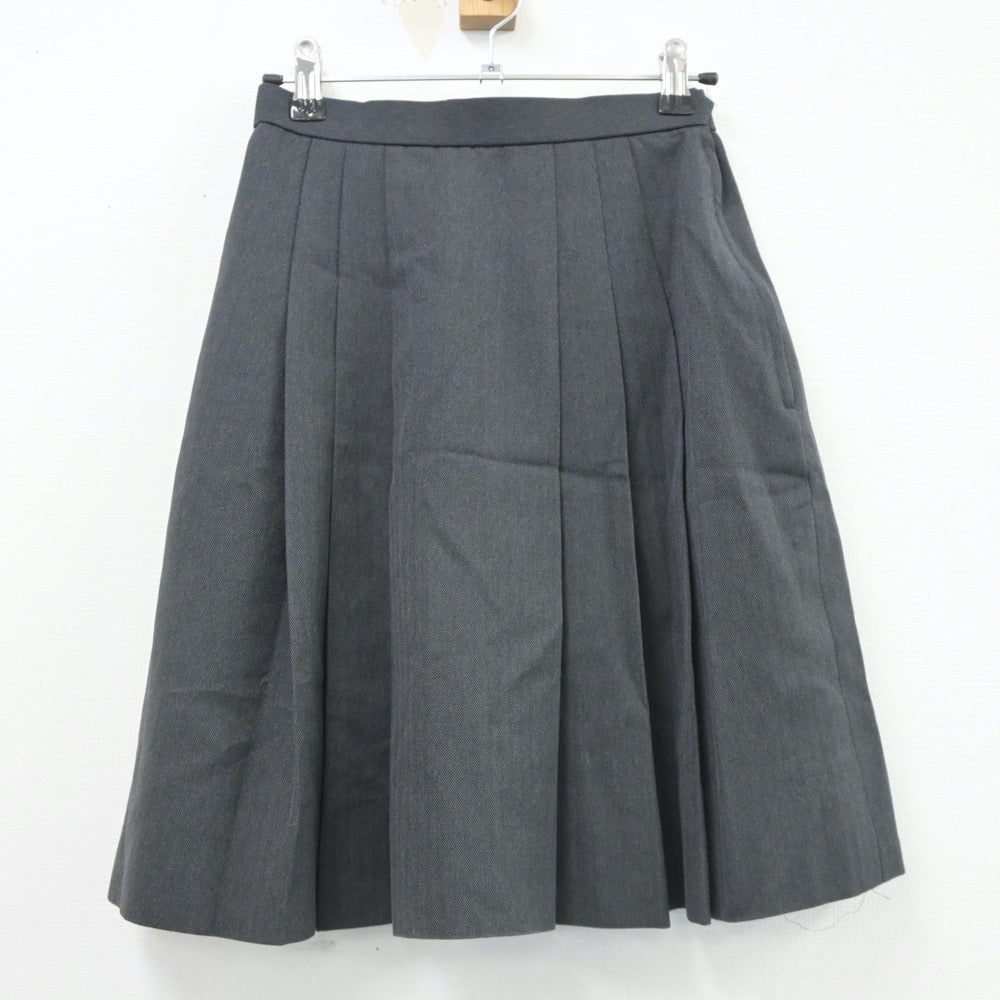 【中古】神奈川県 洗足学園中学高等学校 女子制服 2点（ニット・スカート）sf021005