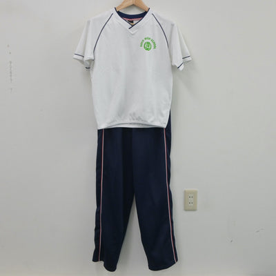 【中古】神奈川県 相洋高等学校 女子制服 3点（ジャージ 上・体操服 上・ジャージ 下）sf021008