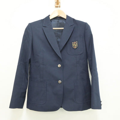 【中古】神奈川県 相洋高等学校 女子制服 3点（ブレザー・スカート）sf021010