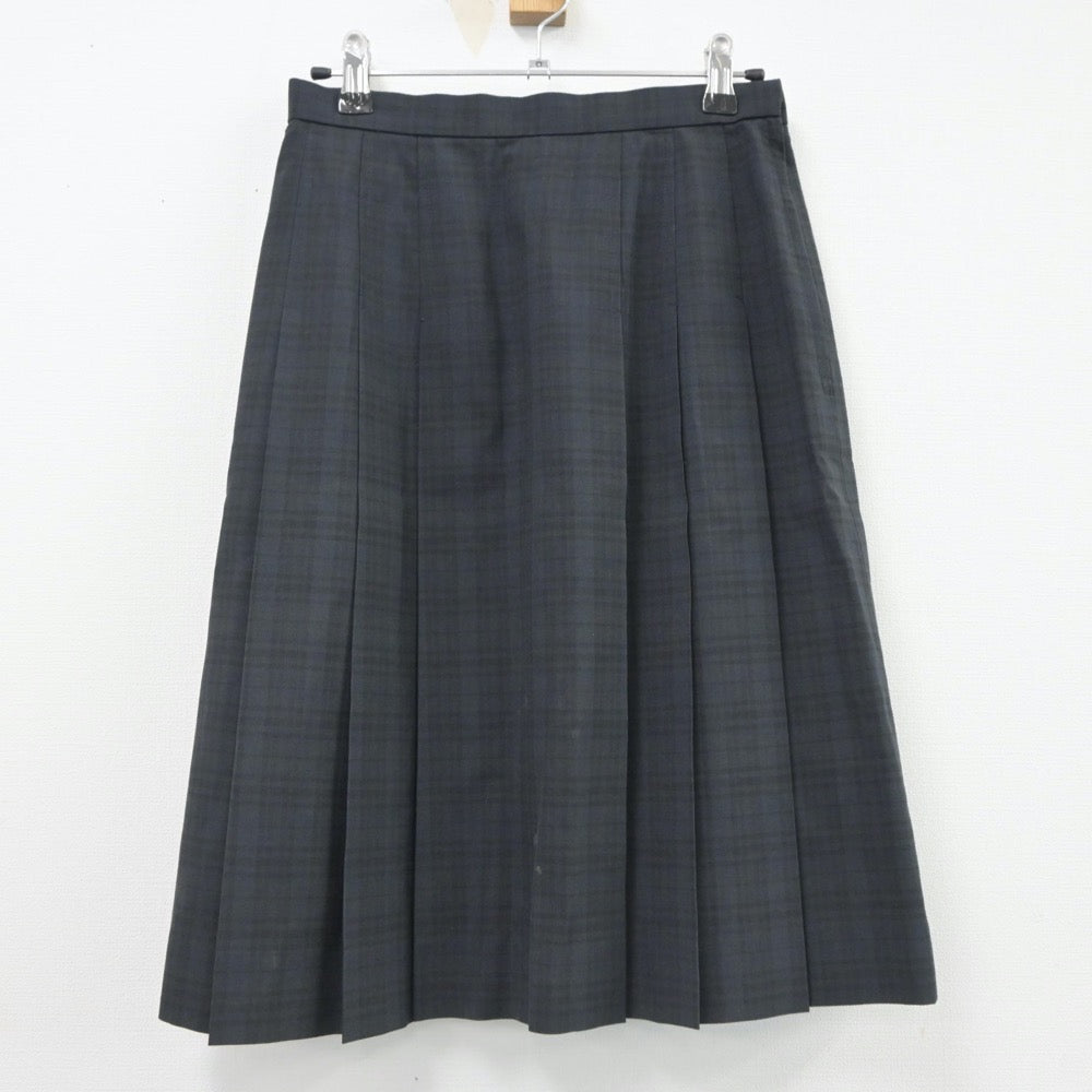 【中古】栃木県 國學院大學栃木高等学校 女子制服 2点（ブレザー・スカート）sf021013