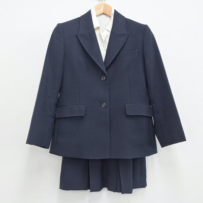 【中古】愛知県 向陽高等学校 女子制服 3点（ブレザー・シャツ・スカート）sf021020