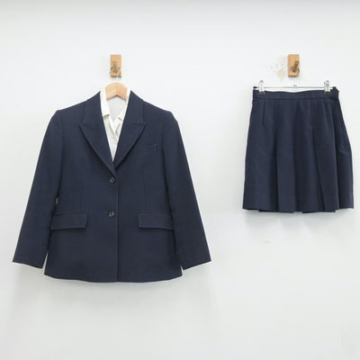 【中古】愛知県 向陽高等学校 女子制服 3点（ブレザー・シャツ・スカート）sf021020