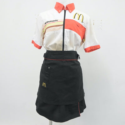 【中古】アルバイト制服 マクドナルド 3点 sf021043