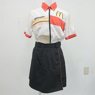 【中古】アルバイト制服 マクドナルド 3点 sf021044