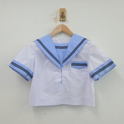 【中古】北海道 大野中学校 女子制服 1点（セーラー服）sf021074