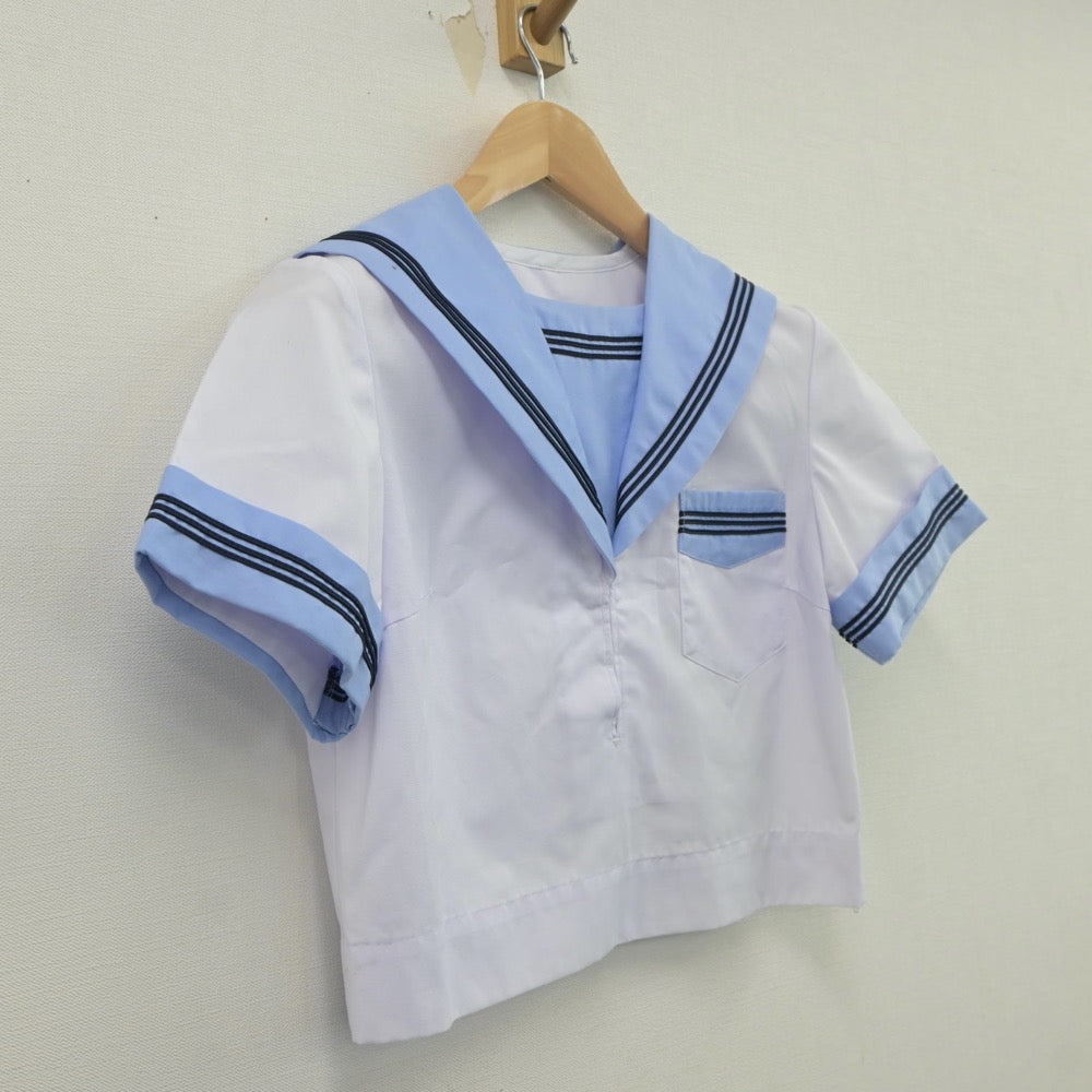 【中古】北海道 大野中学校 女子制服 1点（セーラー服）sf021074