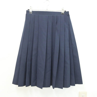 【中古】千葉県 富津中学校 女子制服 3点（セーラー服・スカート）sf021075