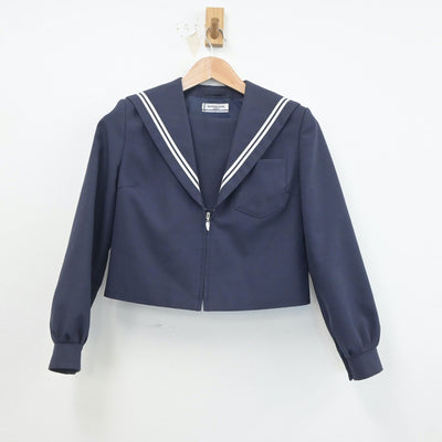 【中古】愛知県 八幡中学校 女子制服 1点（セーラー服）sf021086