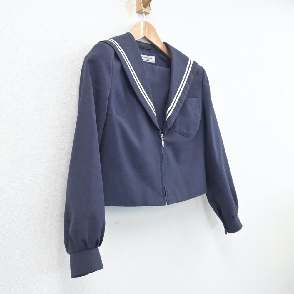 【中古】愛知県 八幡中学校 女子制服 1点（セーラー服）sf021086