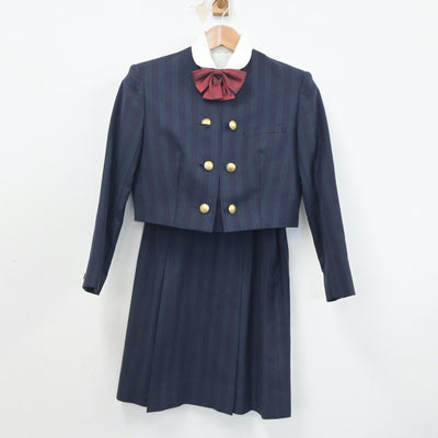 【中古】静岡県 浜松学芸高等学校 女子制服 5点（ブレザー・シャツ・スカート）sf021091