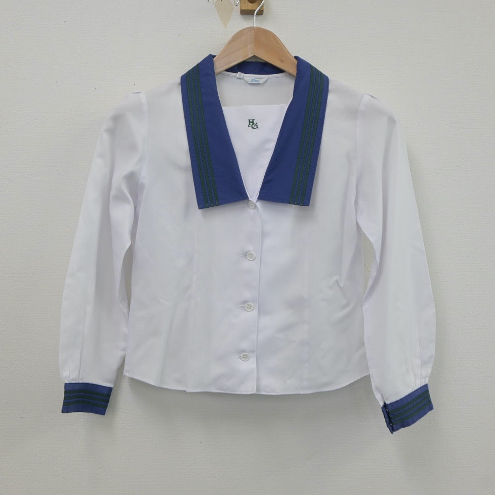 【中古】静岡県 浜松学芸高等学校 女子制服 1点（シャツ）sf021093