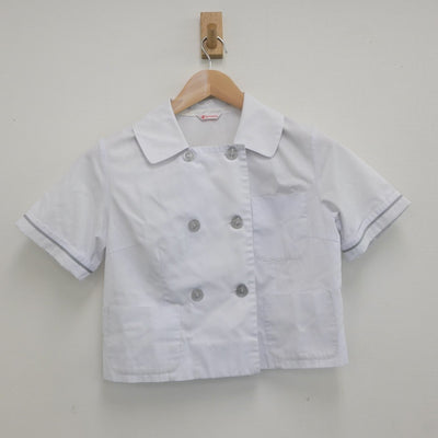 【中古】静岡県 沼津市立第五中学校 女子制服 3点（シャツ・スカート）sf021103