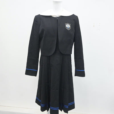 【中古】東京都 瀧野川女子学園高等学校 女子制服 3点（ブレザー・ジャンパースカート・シャツ）sf021105