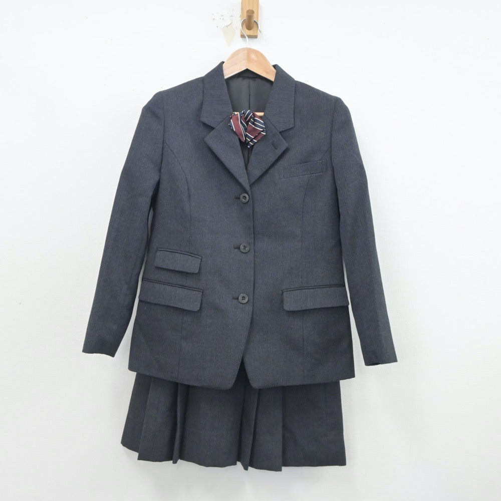 【中古】東京都 江戸川区葛西第三中学校 女子制服 3点（ブレザー・スカート）sf021108